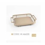 دیس مربع BVK بی وی کی سایز کوچک طرح Iris کرم کد VK466220