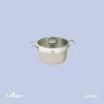 قابلمه استیل یونیک Unique سایز 16 (فلت ) کد UN-9902