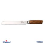 کارد تک نان 8 یونیک Unique دسته چوب کد UN-5556 طرح 1