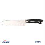 کارد تک آشپزخانه 7 سانتاکو یونیک Unique کد UN-5516 طرح خط دار