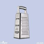 رنده استیل مستطیل کوچک یونیک Unique کد UN-2225