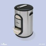 سطل برنج 10 کیلویی پیمانه دار استیل یونیک Unique کد UN-4440