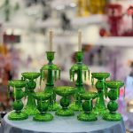 ست هفت سین سلطنتی باکارات 9 پارچه رنگی