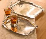 سینی استیل مدل هلالی