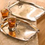 سینی استیل مدل هلالی