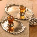سینی استیل بیضی