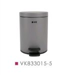 سطل زباله BVK بی وی کی 5 لیتر طوسی کد VK-833015