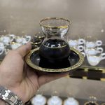 ست فنجان و نعلبکی وارداتی ترک مدل اتنیک پاشاباغچه