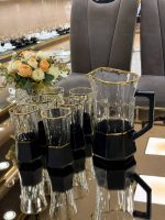 ست پارچ و لیوان وارداتی مدل گلکسی - Image 3
