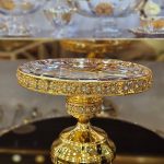 سرویس پذیرایی گل نگین دار طلایی