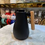فلاکس 1 لیتر دسته چوبی وارداتی شیشه صورتی - Image 2