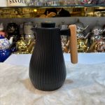 فلاکس 1 لیتر دسته چوبی وارداتی شیشه صورتی - Image 4
