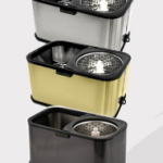 سطل و تی چرخشی WS طرح تمام استیل نگیر کد SS20